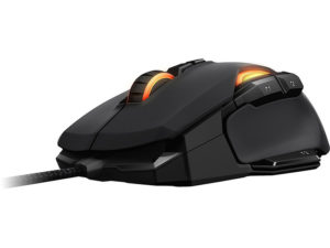 roccat kone aimo gaming mouse from the side