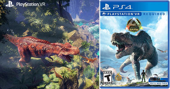 Ark Park Psvr Retail Discs Are Now Available In Usa Eu And Australia Tgg