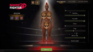naked fighter 3d a sexy and thick black girl