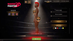 naked fighter 3d a sexy black girl