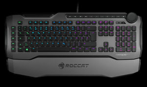 roccat horde aimo gaming keyboard a close-up view