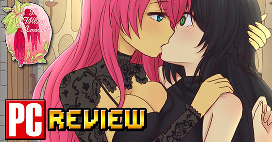 the wilting amaranth pc review a rather good but short lewd plus 18 yuri fantasy visual novel game