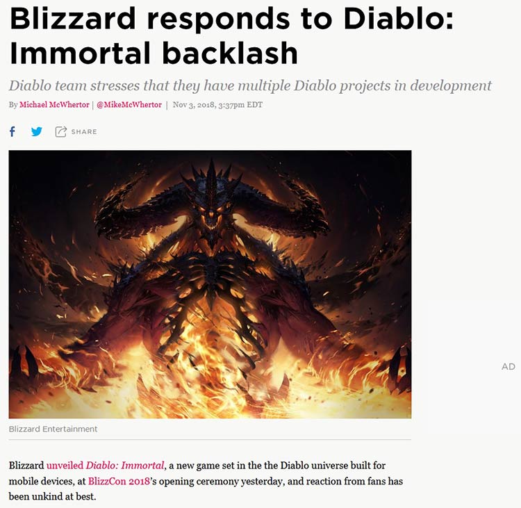 What we know about Diablo: Immortal so far - Polygon