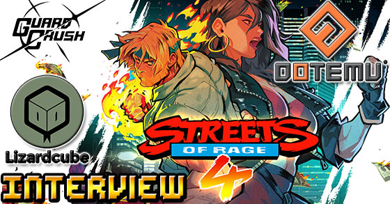 streets of rage 4 interview with lizardcube dotemu and guard crush games