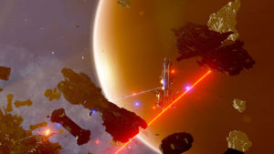between the stars a really action intense space battle