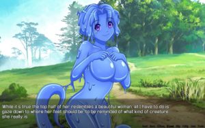 quest failed a really sexy slime babe