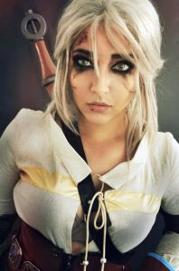 shermies cosplay of ciri from the witcher 3 wild hunt
