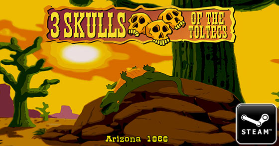fenimore fillmore 3 skulls of the toltecs is coming to steam on march 15th