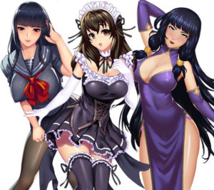 hentai crush three sexy babes