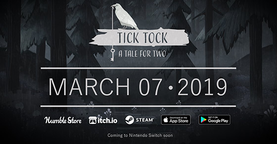 the co-op adventure game tick tock a tale for two is coming to pc and mobile on march 7th