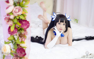 yoshinobi-chans hestia cosplay from is it wrong to try to pick up girls in a dungeon