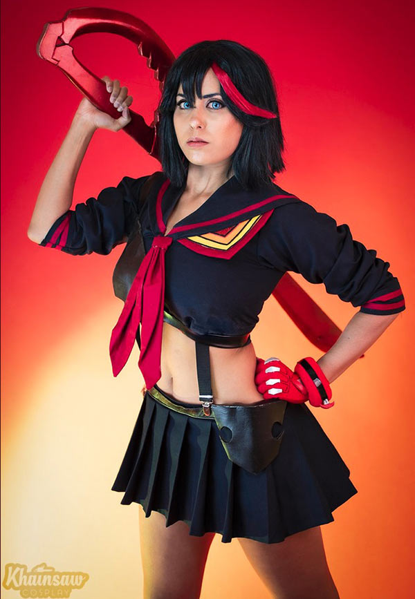 Khainsaw Just Unleashed Her Ultra Sexy Cosplay As Ryuko Matoi From