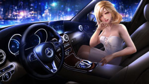 lust selection episode 1 a very sexy babe in a car