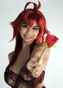 the fantastic namis cosplay as rias gremory from high school dxd