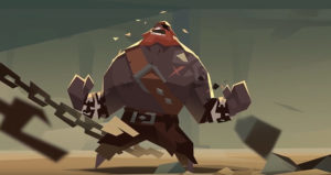 pirates outlaws arena a very big pirate dude