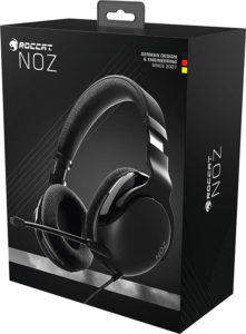 roccat noz stereo gaming headset the headset box