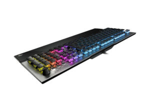 roccat vulcan 120 aimo gaming keyboard the awesome backside