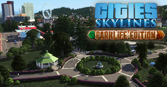  Cities Skylines: Parklife Edition (PS4) : Video Games
