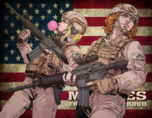 the rags comic regina ragowski and the us flag