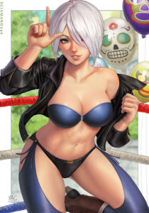 sciamano240 angel from the king of fighters
