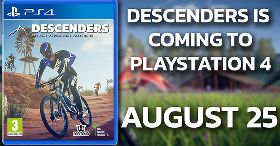The extreme downhill biking game to 25th, coming PS4 \