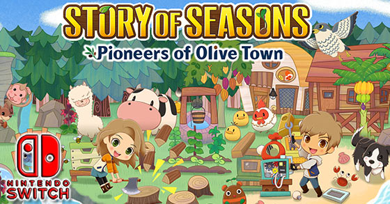 story of seasons pioneers of olive town is coming to the nintendo switch on march 26th 2021