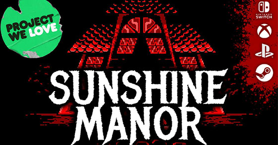 the retro horror adventure game sunshine manor is now fully funded via kickstarter