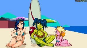 zoria and the cursed land some more sexy beach babes