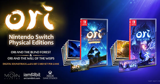 ori and the blind forest and ori and the will of the wisps are now physically available for the nintendo switch