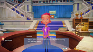 my time at portia talking to some characters