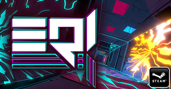the trippy first-person cyberspace action puzzler eqi is now available for free via steam