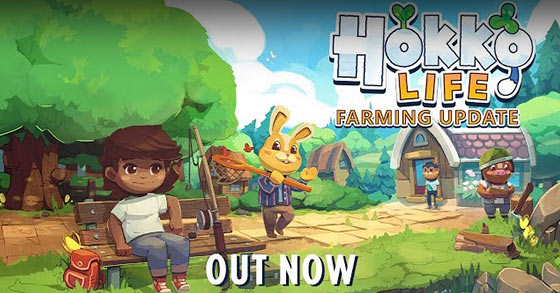 the community sim game hokko life has just released its farming update via steam