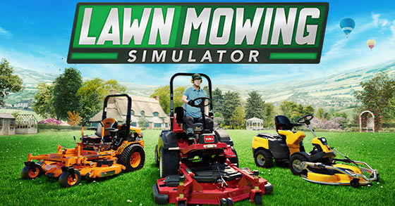the lawn mowing-themed sim lawn mowing simulator is now available for pc and xbox series x-s