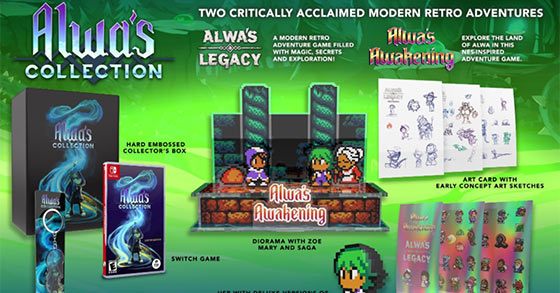 the alwas collection bundles is coming physically to the ps4 and nintendo switch in 2021