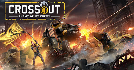 the post-apocalyptic mmo action game crossout has just released its enemy of my enemy content update