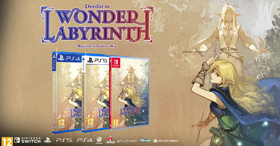 record of lodoss war deedlit in wonder labyrinth is now physically available for ps5 ps4 and the nintendo switch in eu and the us