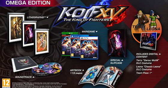 the king of fighters xv omega edition has just been announced for the ps5 ps4 and xbox series x s