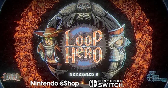 the old-school-like strategy rpg loop hero is coming to the nintendo switch on december 9th 2021