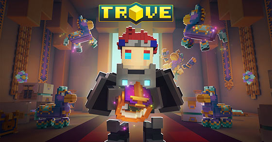 the voxel-based mmo game trove has just released its paragon update for pc