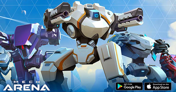 the 5-vs-5 multiplayer shooter mech arena has just kicked-off-its mechs are here event for android and ios
