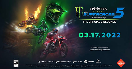 monster energy supercross the official videogame 5 is now available for digital pre-order