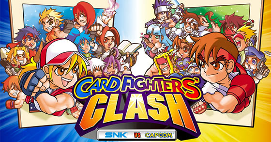 snk vs capcom card fighters clash is now digitally available for the nintendo switch