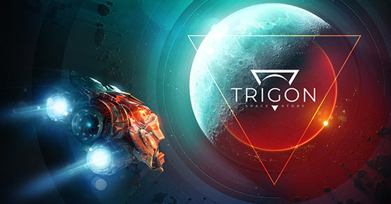 the sci-fi strategy roguelike rpg trigon space story is coming to pc via steam in 2022
