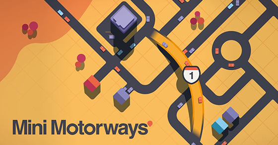 the minimalist strategy sim mini motorways is now available for the nintendo switch