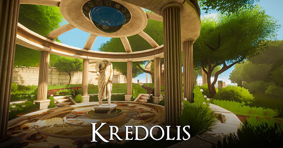 the first-person puzzle adventure game kredolis is now available for pc via steam