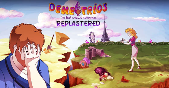 the crazy adventure game demetrios replastered is now available for the ps5