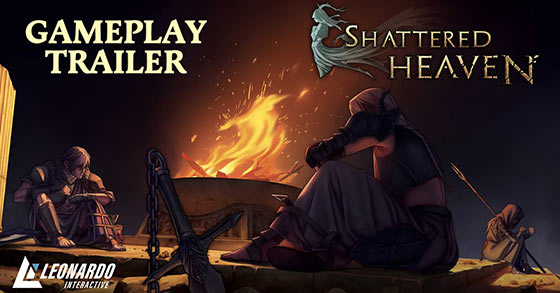 the deck-building roguelite rpg shattered heaven has just released its new gameplay trailer