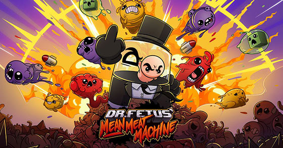 the match-4 puzzler dr fetus mean meat machine is coming to pc and consoles in 2023