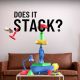 The physics-based tower-building game "Does it Stack?" is coming to Meta Quest this year (2024)