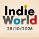 A new Indie World Showcase is coming tomorrow, October 28th